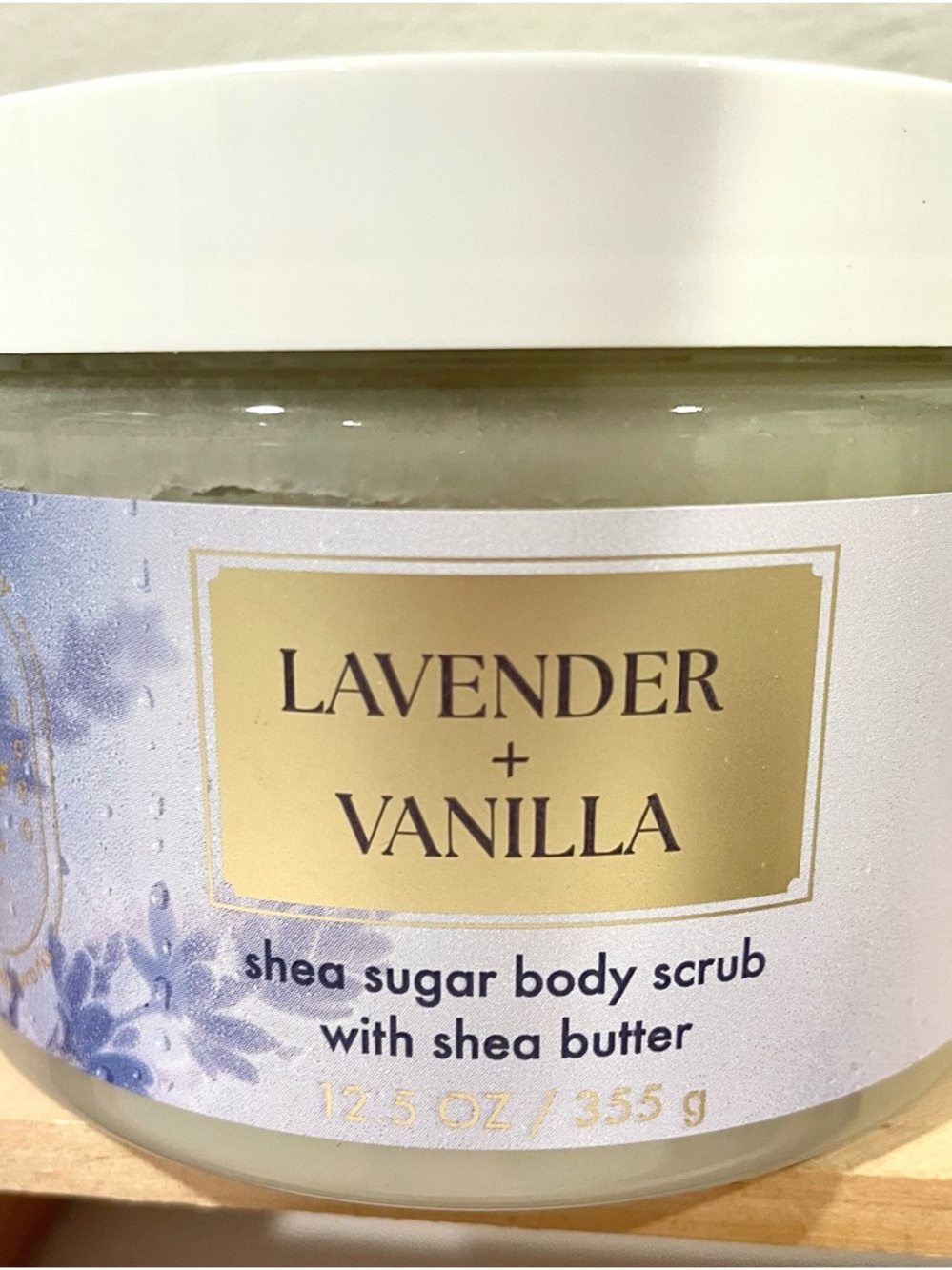 Bath & Body Works Lavender Vanilla Sugar Body Scrub & Shower Steamers | NIB - Picture 4 of 5